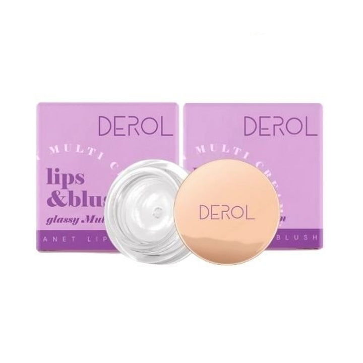 Blush Mágico Derol - Maquiagem de Cores Vibrantes para Rosto e Lábios